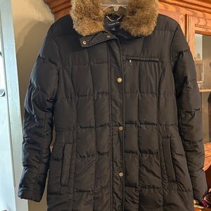 Pristine used  condition, Lands End puffer jacket size small